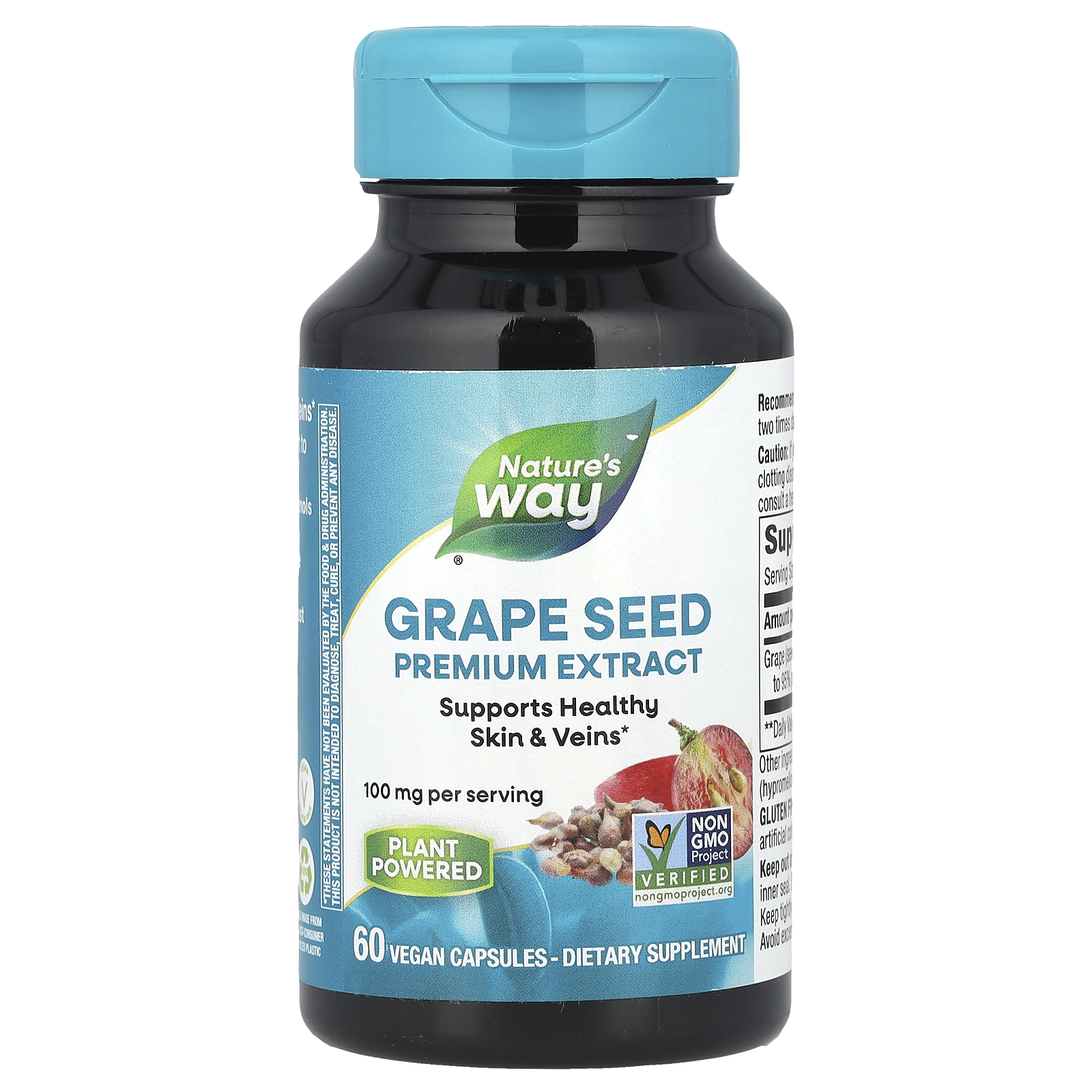 GrapeSEED unit1からunit8 Grape Seed, Premium Extract, 100 mg, 60 Vegan Capsules