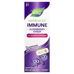 Kids Sambucus®, сироп із бузини для імунітету, для дітей від 2 років, 240 мл (8 рідк. унцій)