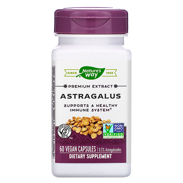 Nature's Way, Astragalus, 60 Vegan Capsules iHerb