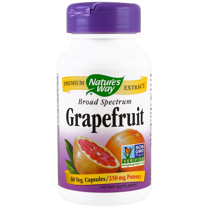 Nature's Way, Grapefruit, 250 mg , 60 Veggie Caps