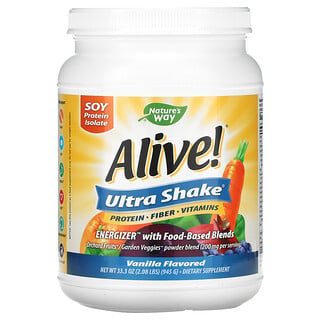 Nature's Way, Alive! Ultra Shake, Vanilla, 2.08 lbs (945 g)  