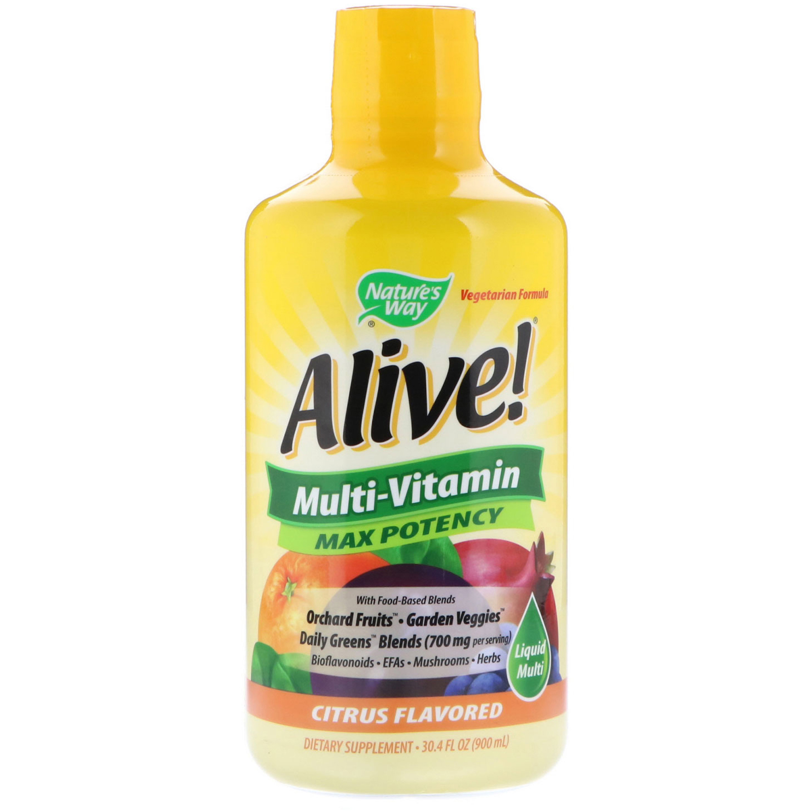 Natures Way Alive Liquid Multi Vitamin Max Potency