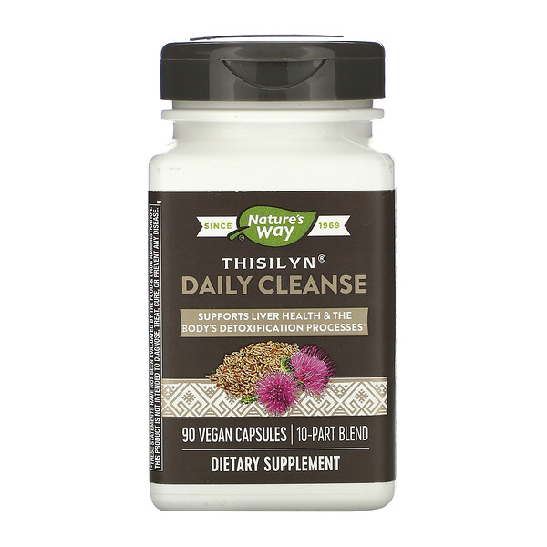 Nature's Way, Thisilyn Daily Cleanse, 90 Vegan Capsules