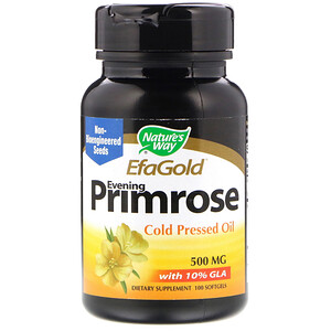 Натурес Вэй, EfaGold, Evening Primrose, 500 mg, 100 Softgels отзывы