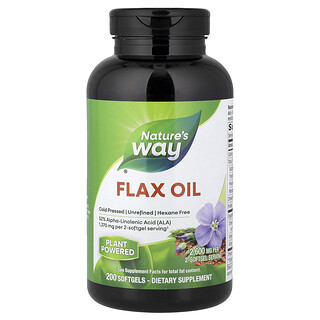 Nature's Way, Flaxseed Oil, 200 Softgels