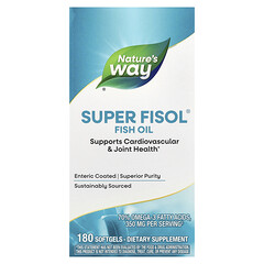 Риб’ячий жир Super Fisol®, 350 мг, 180 капсул