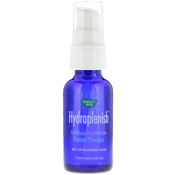 Nature's Way, Hydraplenish, Sodium Hyaluronic Serum, Ultra Potency, 1 fl oz (30 ml)