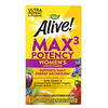 Nature's Way‏, Alive!‎ Max3 Potency, מולטי-ויטמין לנשים, 90 טבליות