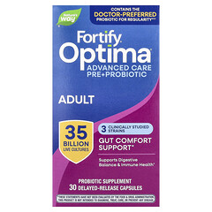 Fortify®, Optima® Advanced Care Pre & Probiotic, для дорослих, 30 капсул із відстроченим вивільненням