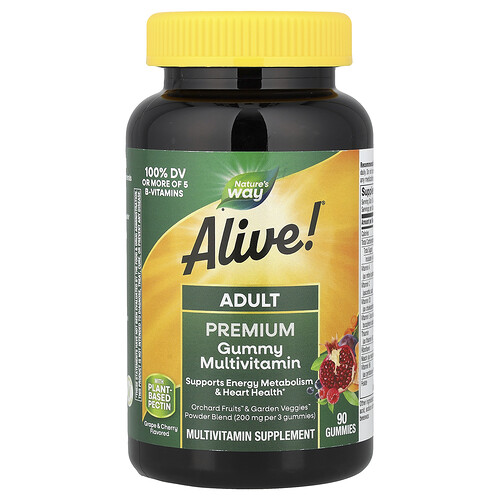 Nature's Way Alive! Adult Multi-Vitamin Gummies - 90 Gummies - Image 2