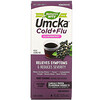 Nature's Way, Umcka, Cold+Flu, Elderberry Soothing Syrup, Berry Flavored, 4 fl oz (120 ml)