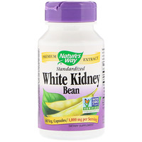 White Kidney Bean Standardized, 60 Veg. Capsules - изображение
