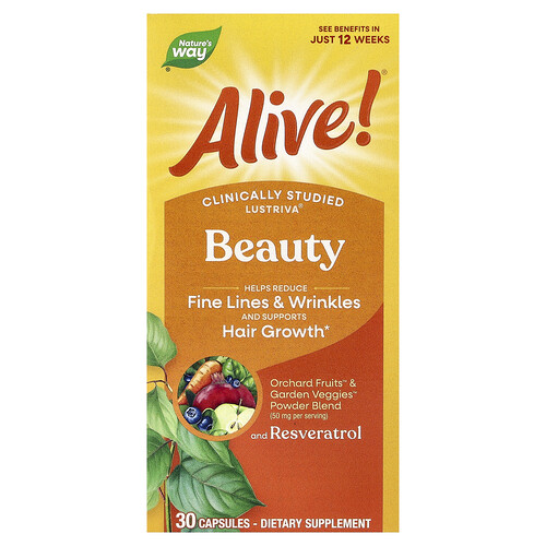 Nature's Way Alive!® Beauty, 30 Capsules