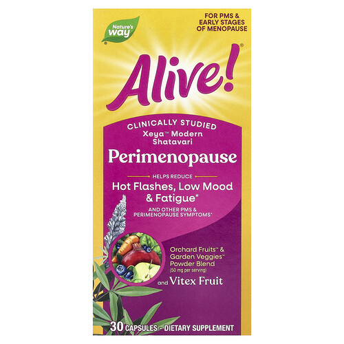 Nature's Way, Alive!®, Perimenopause, 30 Capsules