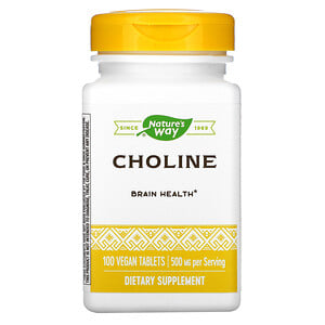 Отзывы о Натурес Вэй, Choline, 500 mg, 100 Vegan Tablets