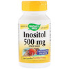 Инозитол, один раз в день, 500 мг, 100 капсул