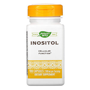 Натурес Вэй, Inositol, 500 mg, 100 Capsules отзывы
