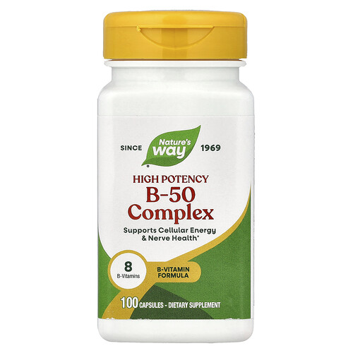 Nature's Way B-50 Complex, 100 Capsules