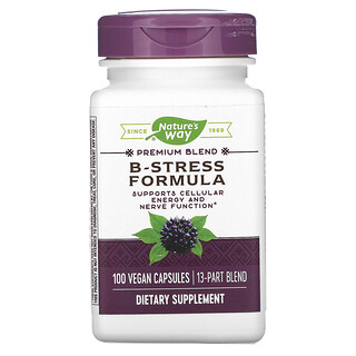 Nature's Way, B-Stress Formula, 100 Vegan Capsules