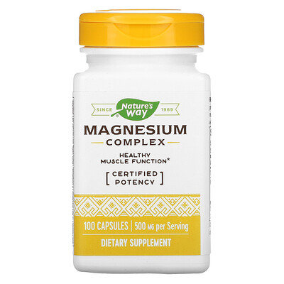 

Nature's Way Magnesium Complex 250 mg 100 Capsules