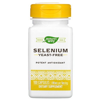 

Nature's Way Selenium 200 mcg 100 Capsules