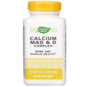 Отзывы о Натурес Вэй, Calcium Mag & D Complex, 250 Capsules