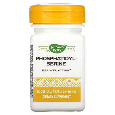 

Nature's Way Phosphatidylserine 100 mg 60 Softgels