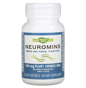Отзывы о Натурес Вэй, Neuromins, 100 mg, 60 Veg Softgels