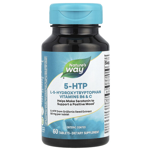 Nature's Way, 5-HTP, 60 Tabletten