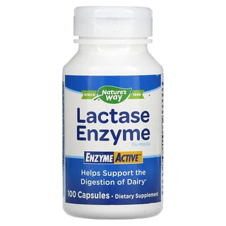 Nature's Way, Lactase Enzyme Formula, 100 Capsules