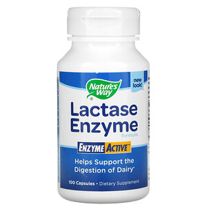 Отзывы о Натурес Вэй, Lactase Enzyme Formula, 100 Capsules