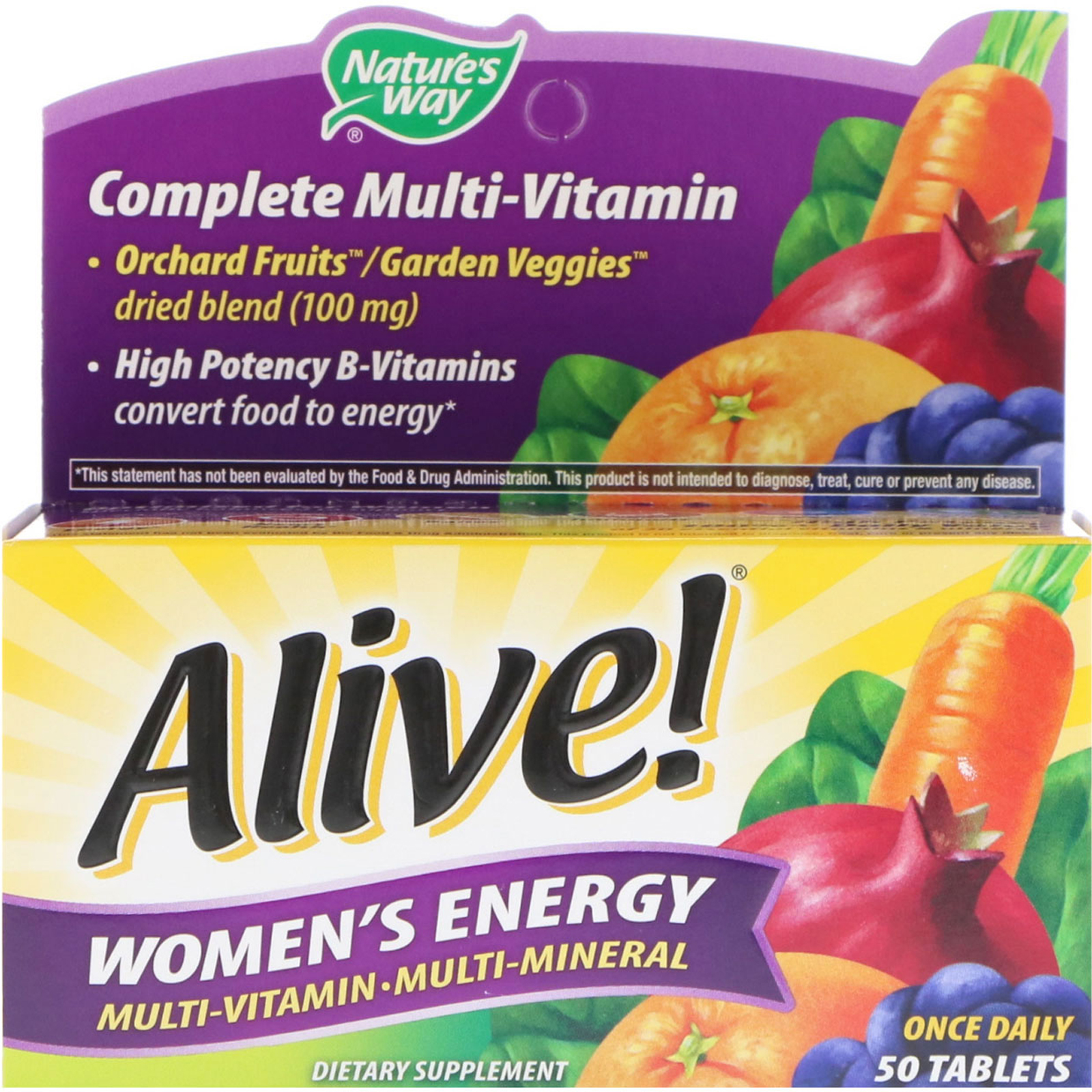 Natures Way Alive Womens Energy Multivitamin