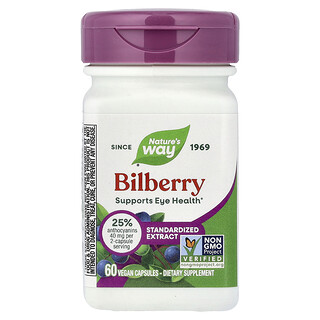 Nature's Way, afine, extract standardizat, 60 de capsule vegane