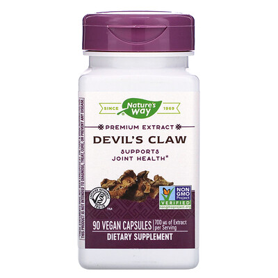 Nature's Way Лютик полевой, стандартизированный продукт, 90 вегетарианских капсул