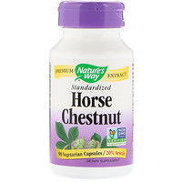Horse Chestnut, Standardized, 90 Vegetarian Capsules - изображение