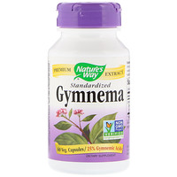 Gymnema, Standardized, 500 mg, 60 Veg. Capsules - изображение