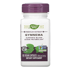 Натурес Вэй, Gymnema, 500 mg, 60 Vegan Capsules отзывы
