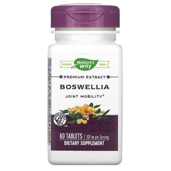 Boswellia, 307 mg, 60 Tablets