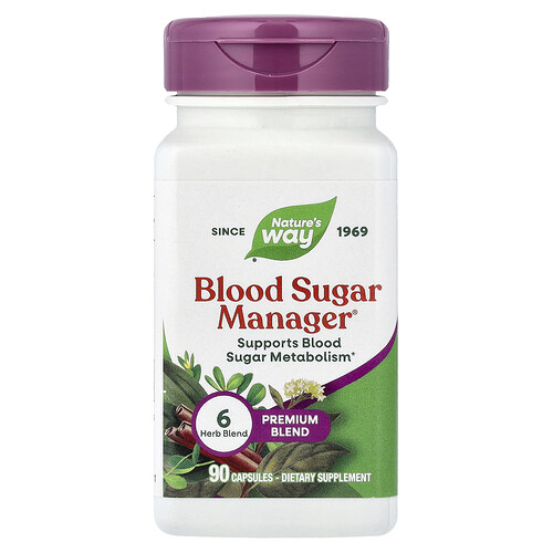 Nature's Way, Blood Sugar Manager®, 90 Kapseln