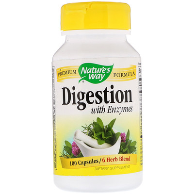 

Digestion, with Enzymes, 100 Capsules