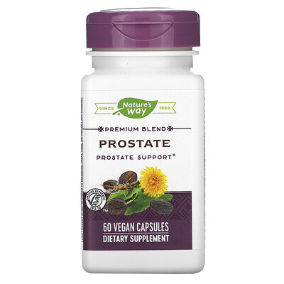 

Nature's Way Premium Blend, Prostate, 60 Vegan Capsules