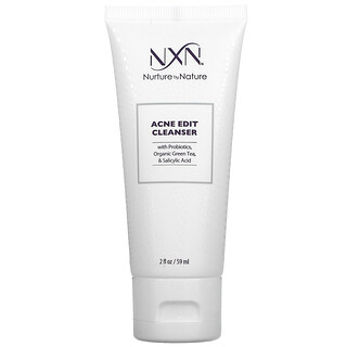 NXN, Nurture by Nature, Acne Edit, очищающее средство против акне, 60 мл (2 жидк. унции)