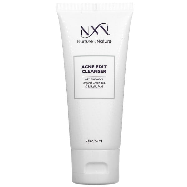 NXN, Nurture by Nature, Acne Edit, Cleanser, Reiniger zur Behandlung von Akne, 60 ml (2 fl. oz.)