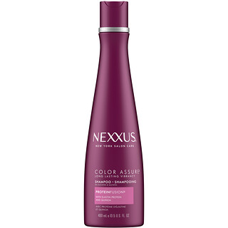 Nexxus, カラーアシュアシャンプー、ロングラスティングバイブランシー、400 ml（13.5 fl oz）