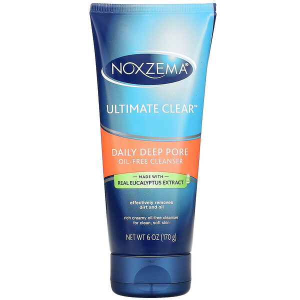 Noxzema, Ultimate Clear, ежедневное очищающее средство для глубоких пор, 170 г (6 унций)