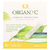 Organyc, Tampones orgánicos, Compacto, Regular, 16 tampones