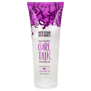 نوت يور ماذرز‏, Curl Talk ، جل التحكم في تجعد الشعر ، لجميع أنواع التموجات ، 6 أونصة سائلة (177 مل)