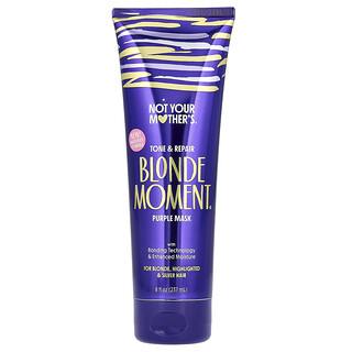 Not Your Mother's, Blonde Moment, Mascarilla púrpura para tonificar y reparar, 237 ml (8 oz. líq.)