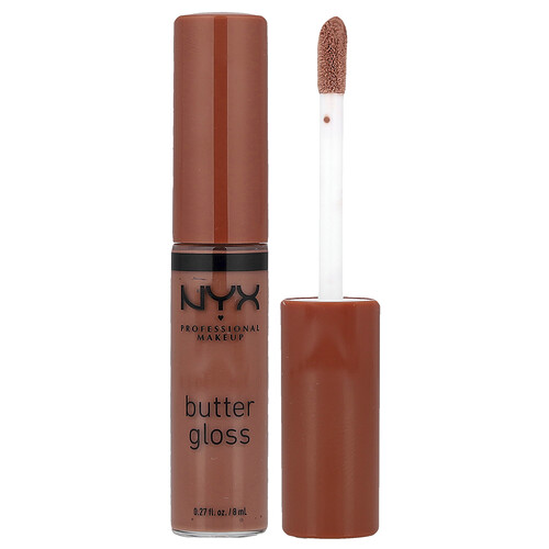 NYX Professional Makeup, Butter Gloss, Lipgloss, 46 Butterscotch, 8 ml (0,27 fl. oz.)