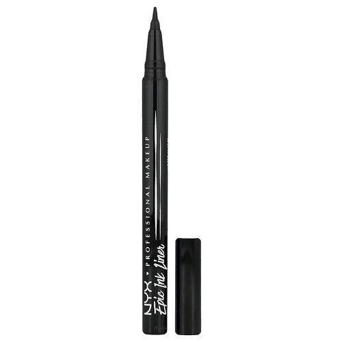 NYX Professional Makeup, Waterproof Epic Ink Liner, wasserfester Epic Ink Liner, 01 Black, 1 ml (0,03 fl. oz.)